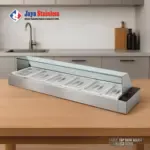 BAIN MARIE TOP TABLE STAINLESS