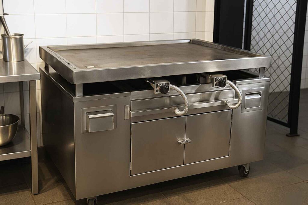 meja cabinet teppanyaki stainless jaya stainless_11zon