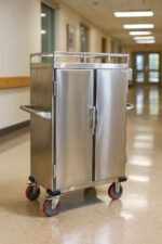 food warmer trolley-Stainless-di-Koridor-Rumah-Sakit_11zon