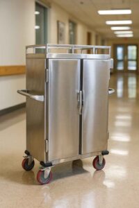 food warmer trolley-Stainless-di-Koridor-Rumah-Sakit_11zon
