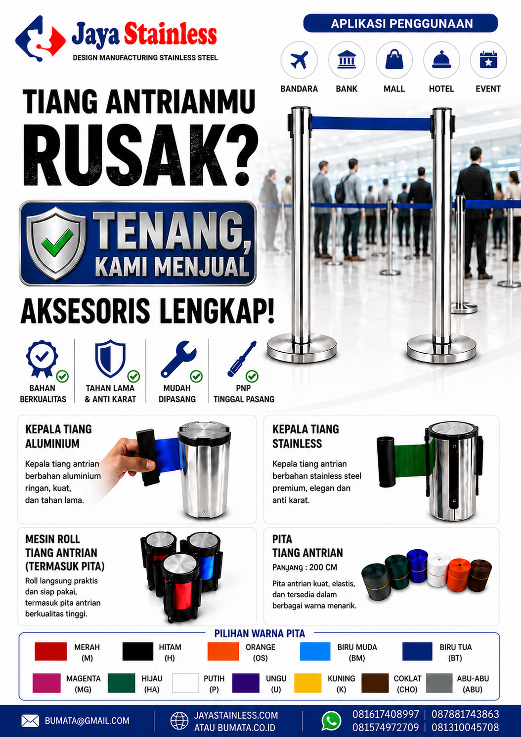 jual-aksesoris-tiang-antrian-stainless