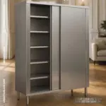 lemari-pakaian-stainless-1 sliding door