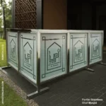 partisi masjid