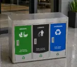 tempat sampah stainless 3 in 1 custom_11zon