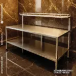 MEJA-KERJA-MULTIFUNGSI-STAINLESS-DENGAN-RAK-ATAS_11zon
