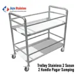 Trolley-Stainless-2-Susun-2-Handle-Pagar-Samping