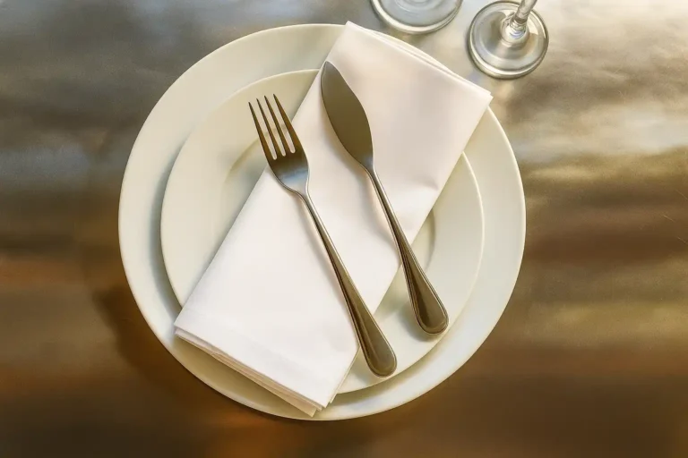 Elegant Dining Setup on Steel_11zon