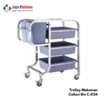 Trolley Makanan Collect Bin C-024