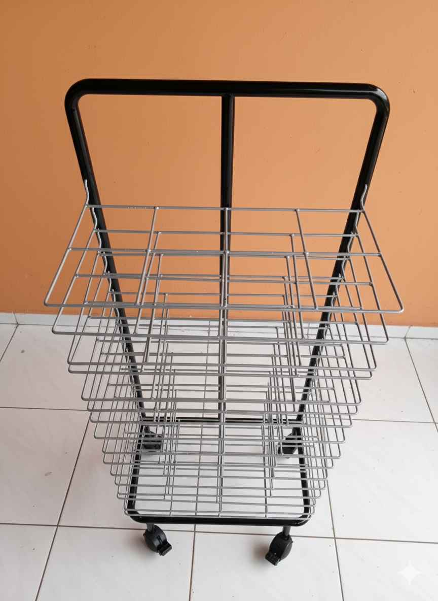 Shelf Drying Rack Besi – Rak Pengering Serbaguna Shelf Drying Rack Besi – Rak Pengering Serbaguna