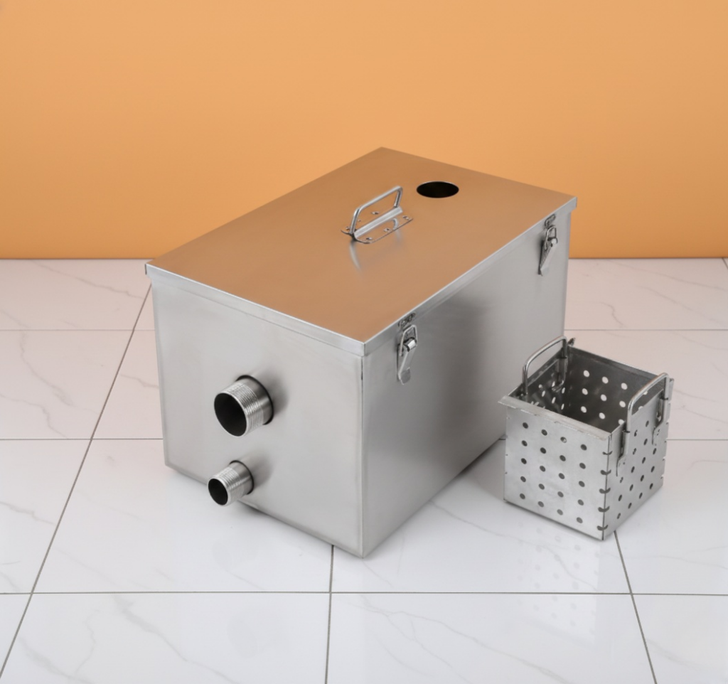 cara kerja grease trap stainless