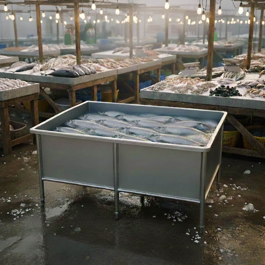 tips menggunakan meja ikan stainless