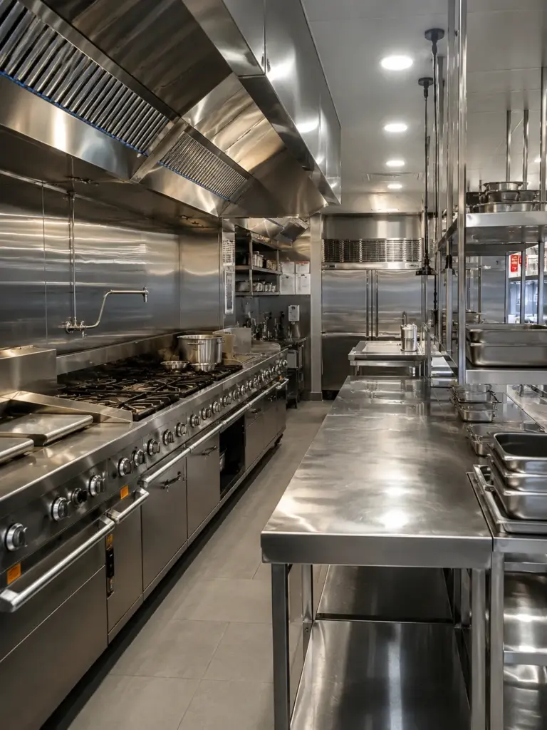 Dapur Restoran Stainless