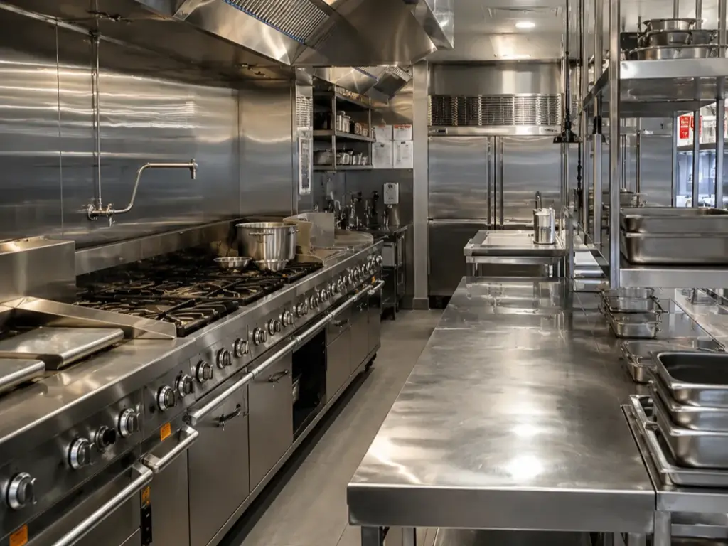 Dapur Restoran Stainless